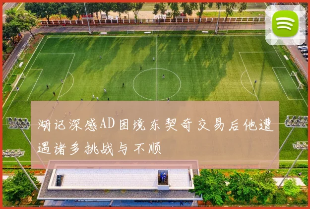 湖记深感AD困境东契奇交易后他遭遇诸多挑战与不顺